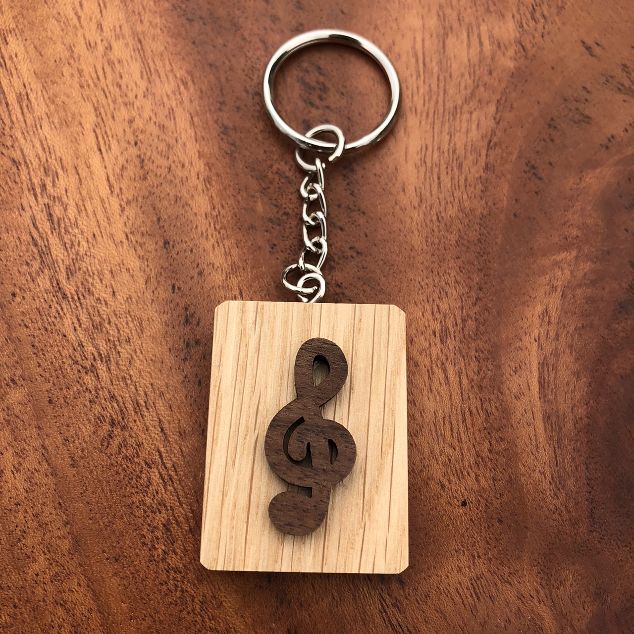 譜號不二鑰匙圈