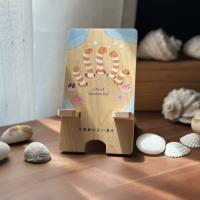 6隻花園鰻手機架